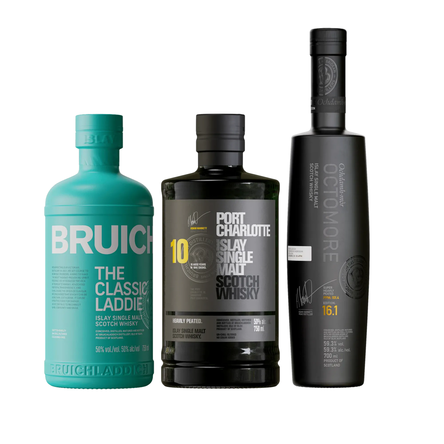 The Bruichladdich Distillery Exploration Set