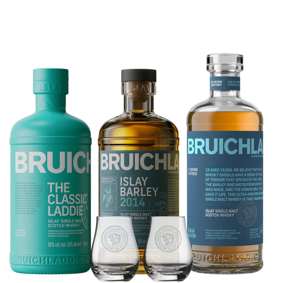 Bruichladdich discovery set